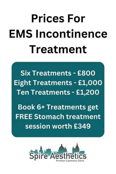 EMS Incontinence Treatment Prices Malvern Link