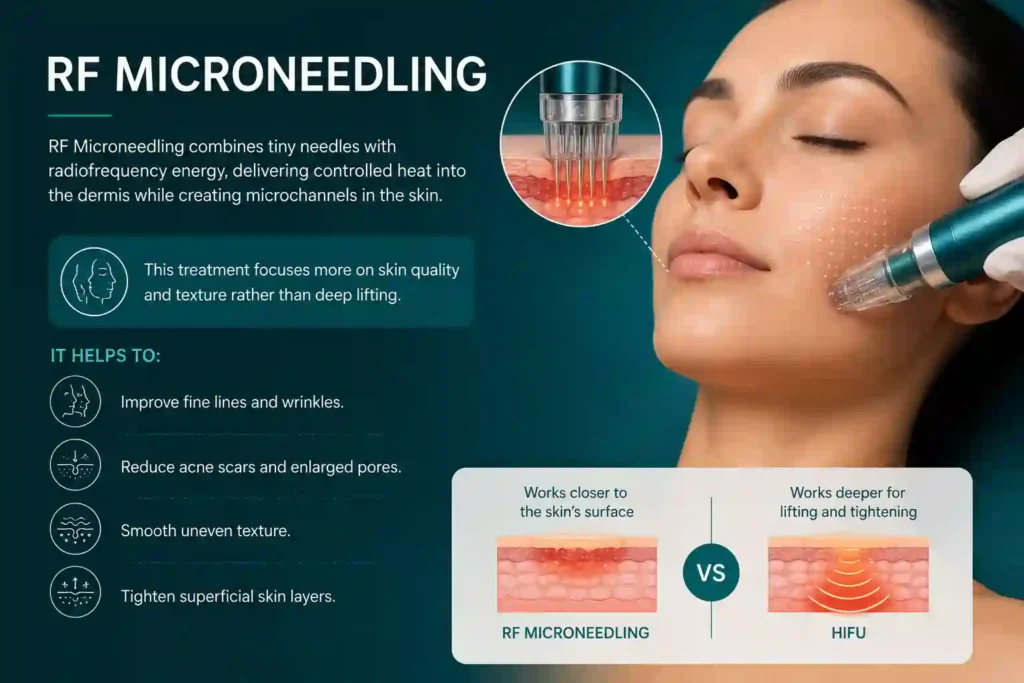 What Does RF Microneedling Do That HIFU Alone Cannot Malvern Link